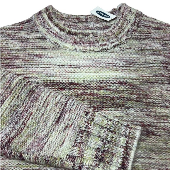 NWT Old Navy Oversized Cozy Warm Space-Dye Thick Sweater Size Medium - Picture 4 of 7
